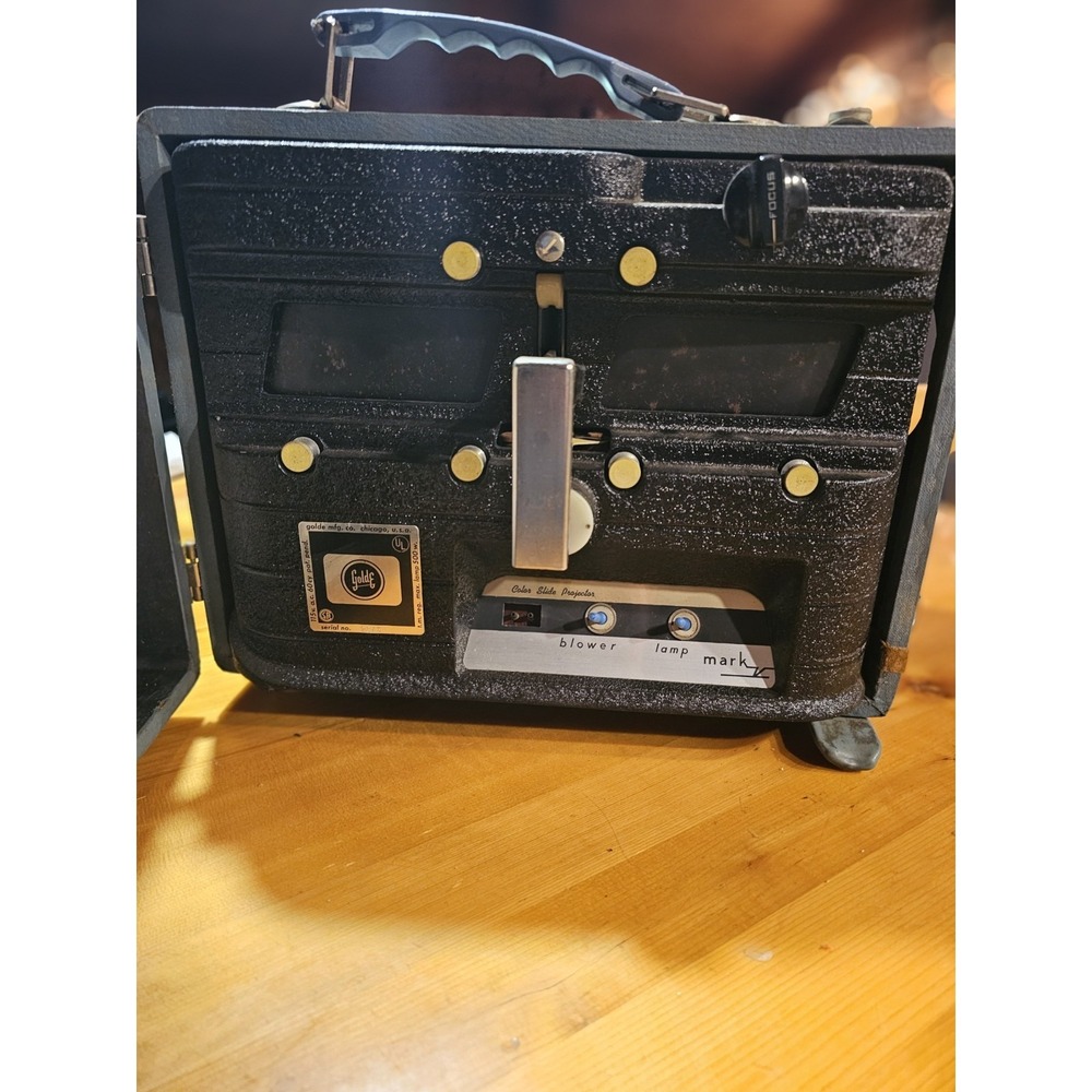 Vintage Golde Mark V Color Slide Projector Serial No. 2345 ~ Made in USA